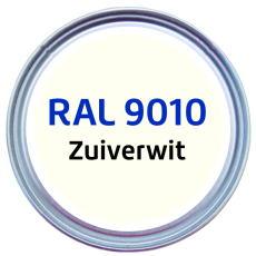 Aflakservice dichte deur RAL 9010 zuiverwit