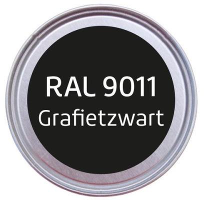 Aflakservice dichte deur RAL 9011 grafietzwart