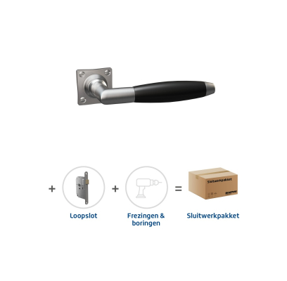 Sluitwerkpakket 2045 Assisi loop MAT NIKKEL