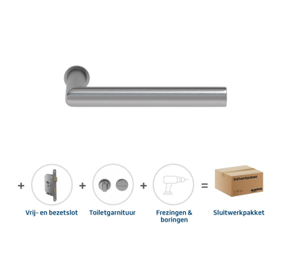 Sluitwerkpakket 942 Orbit 19 minimal toilet RVS